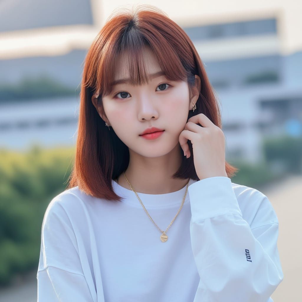 Korean Idol Style Portrait in 8k