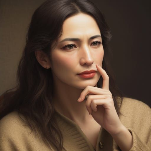 Hyperrealistic Photo of Uncouth Person Picking Nose