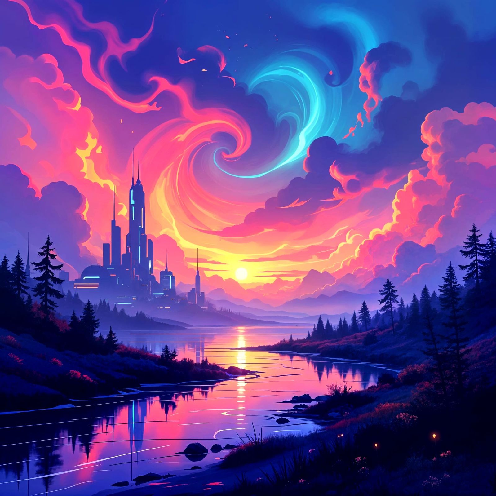 AI Generated Abstract Image