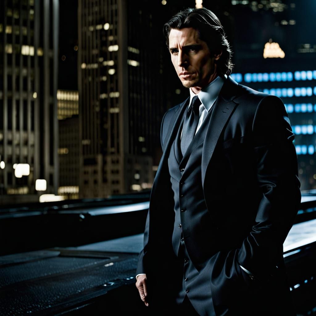 Christian Bale as Dark Knight: Gotham Portrait