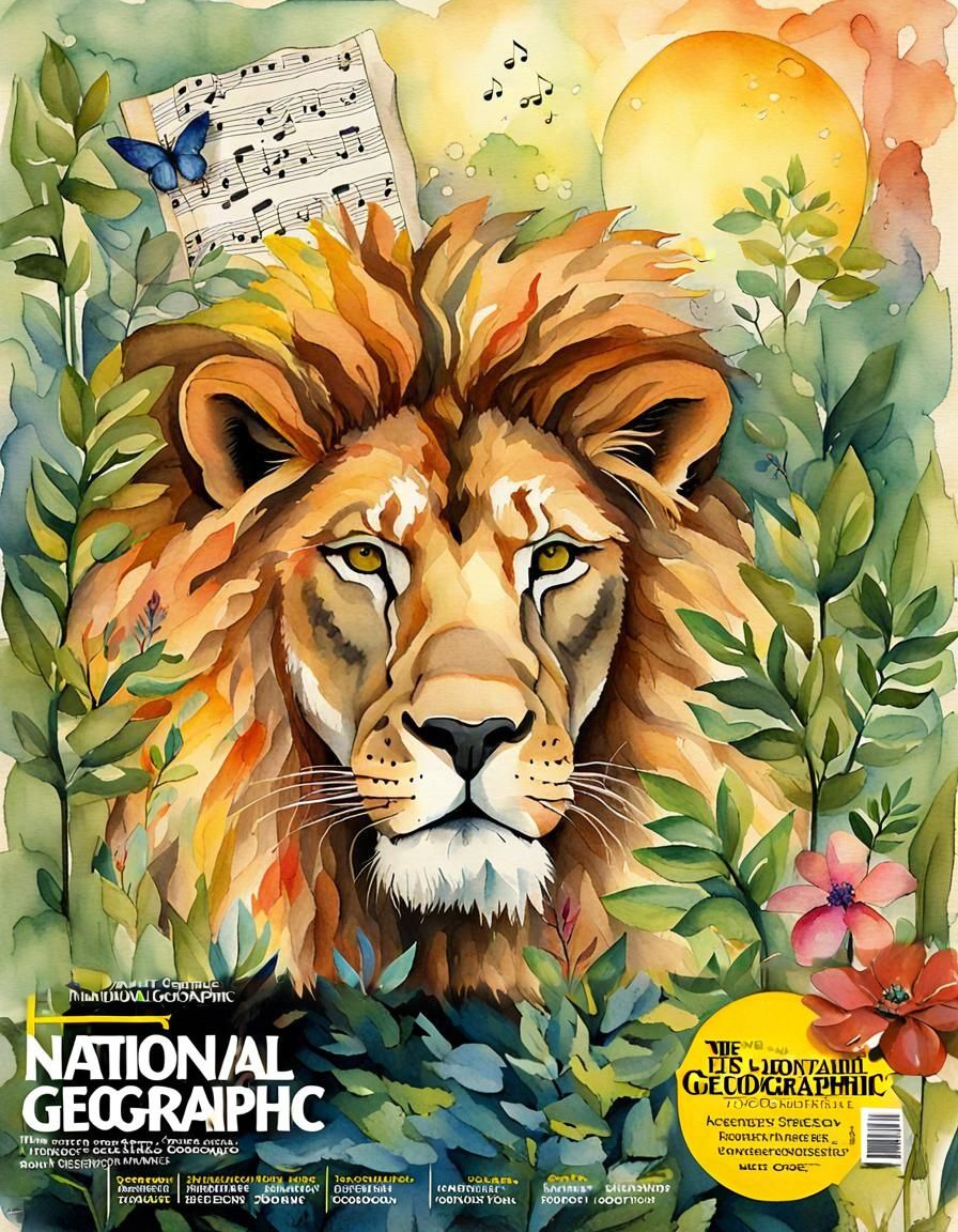 National Geographic Magazine Cover Design