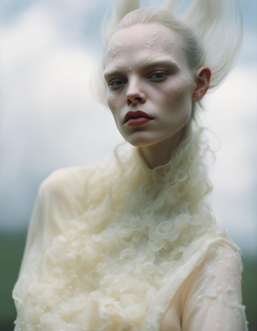 Romantic Alien Couple in Hyperrealistic Photo