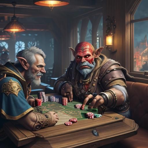 Goblins Celebrate Oktoberfest in Vibrant Digital Painting