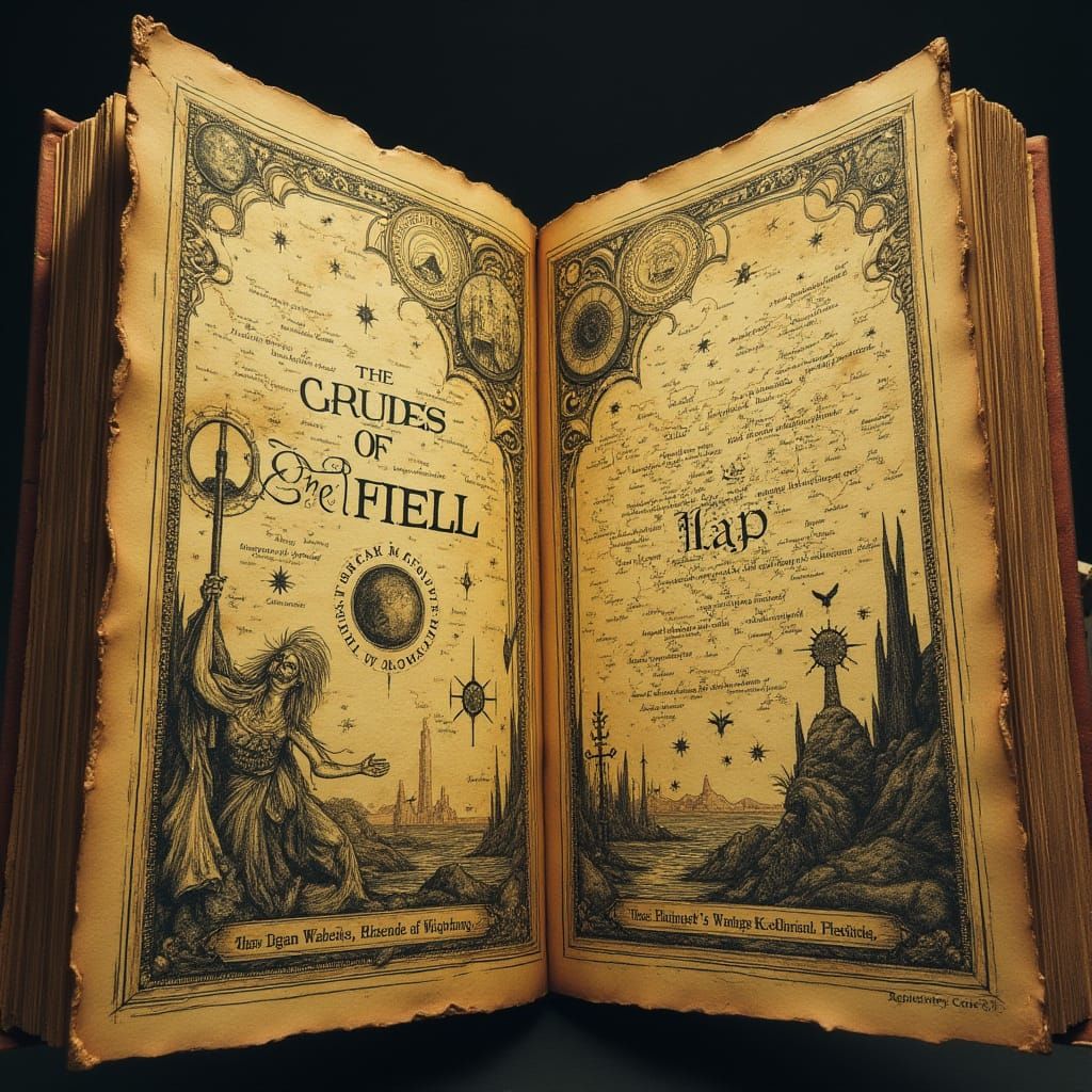 Vintage Guide Book Reveals Mystical Map of Hell