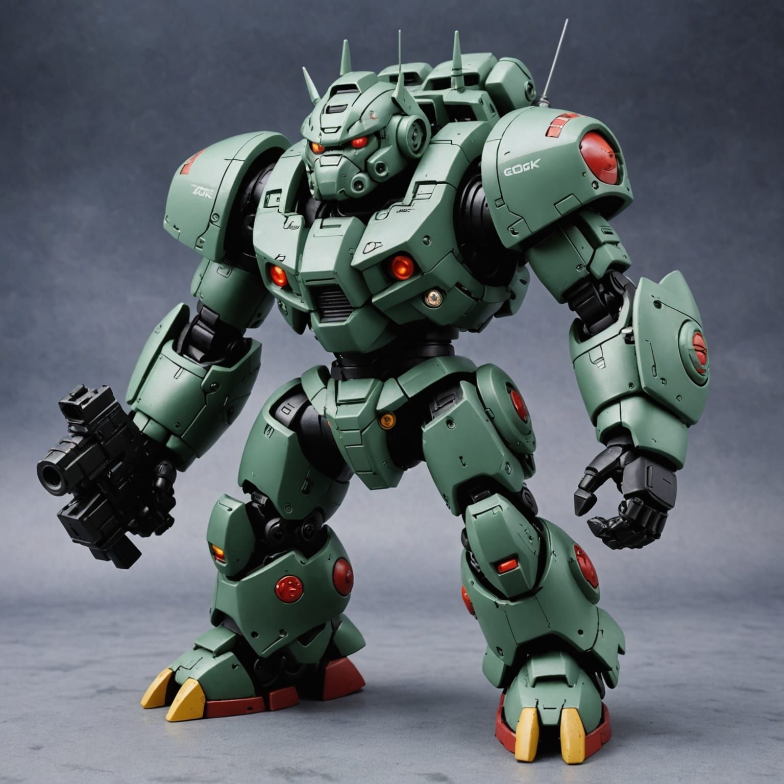 ZGMF-MM07 Z'Gok Mobile Suit Design
