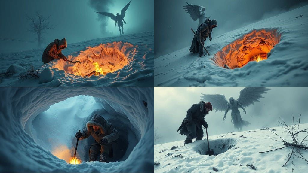 The Angel of Death Claims a Frozen Soul in a Desperate Bid f...