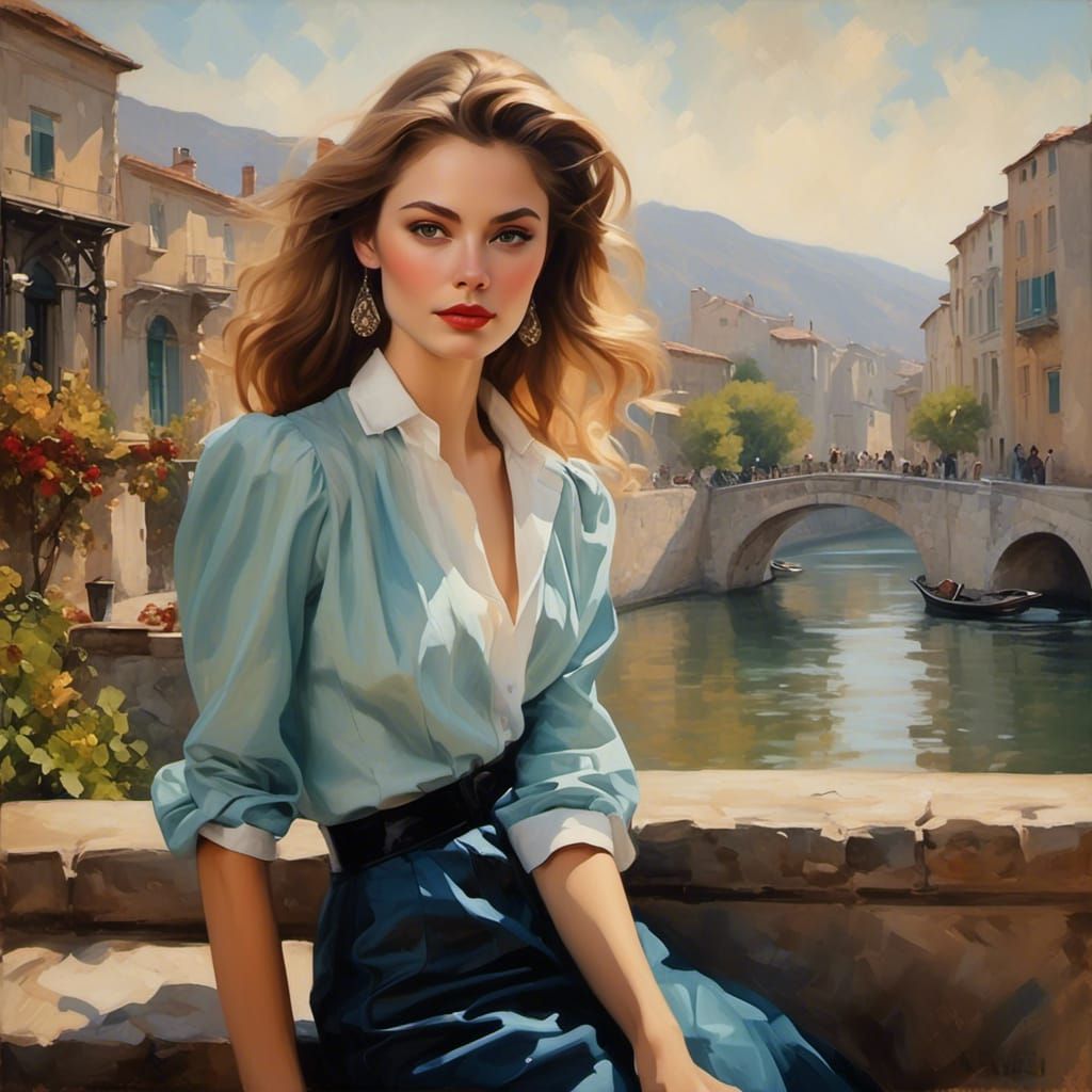 Fantastical World Concept Art in Deep Color