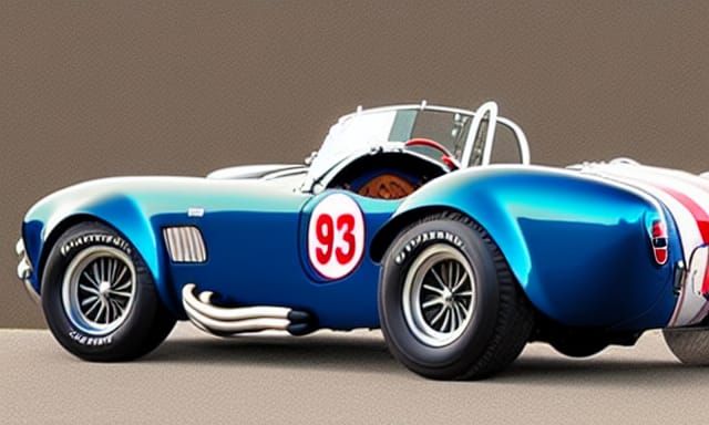 Shelby Cobra Sports Car: Classic Automotive Design