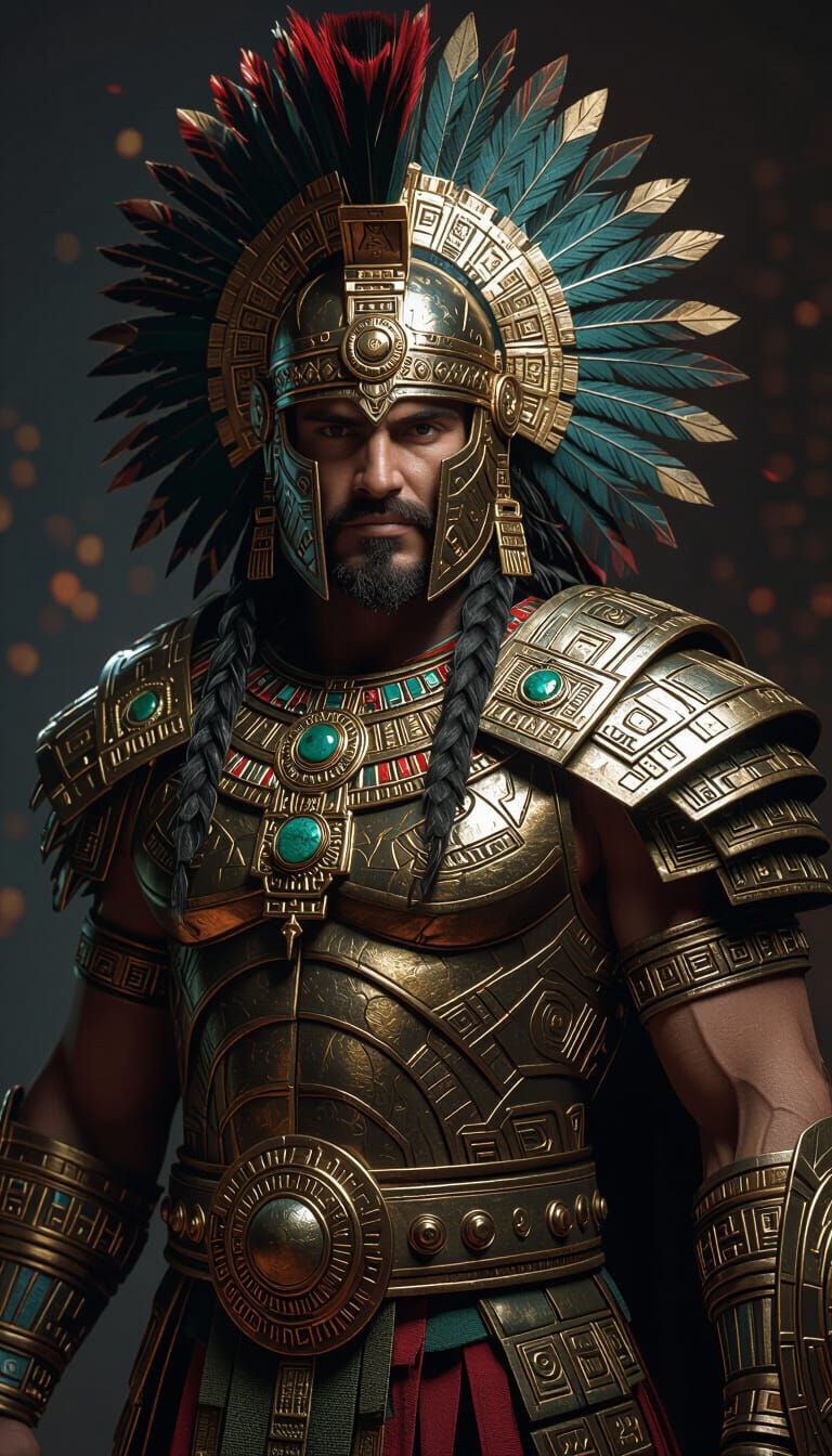 Pallas Titan God in Aztec Terahertz Armor