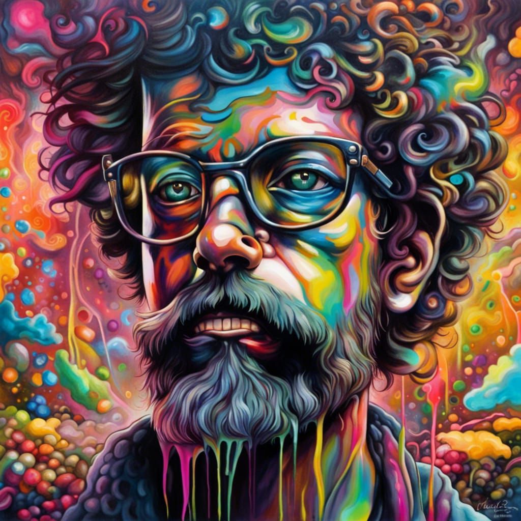 Psychedelic Vision: Graffiti Art Inspired by Terence McKenna