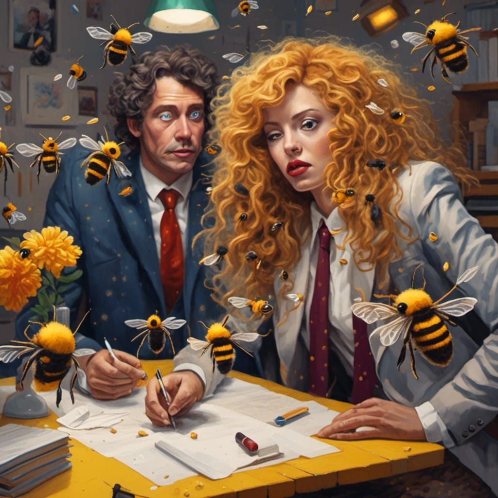 Hyperreal Job Interview of a Transgender Woman