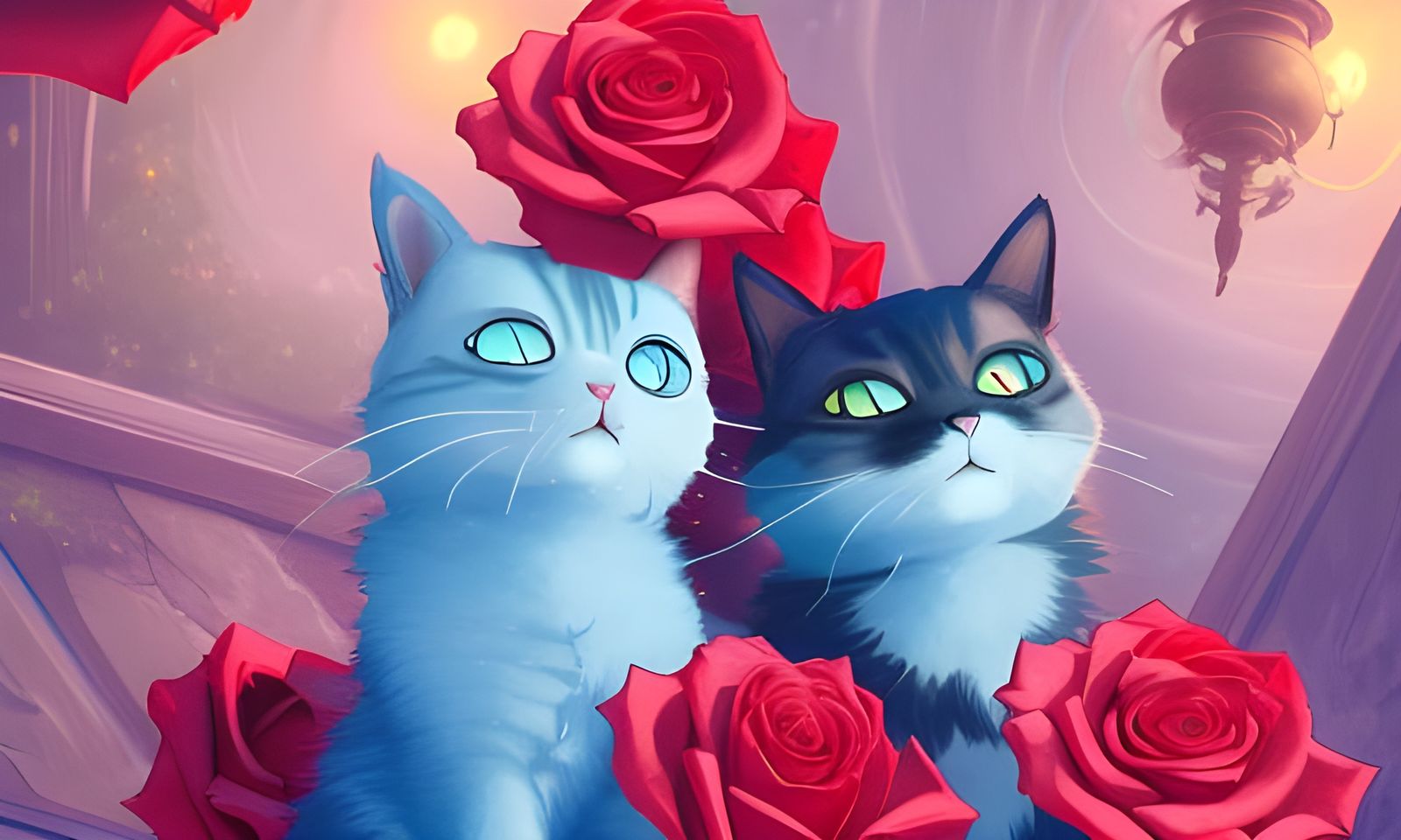 Cats Salsa Dancing: A Ghibli-Inspired Fantasy