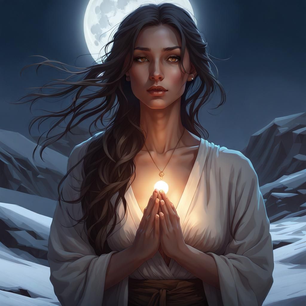 Soyala, female monk of the Moon