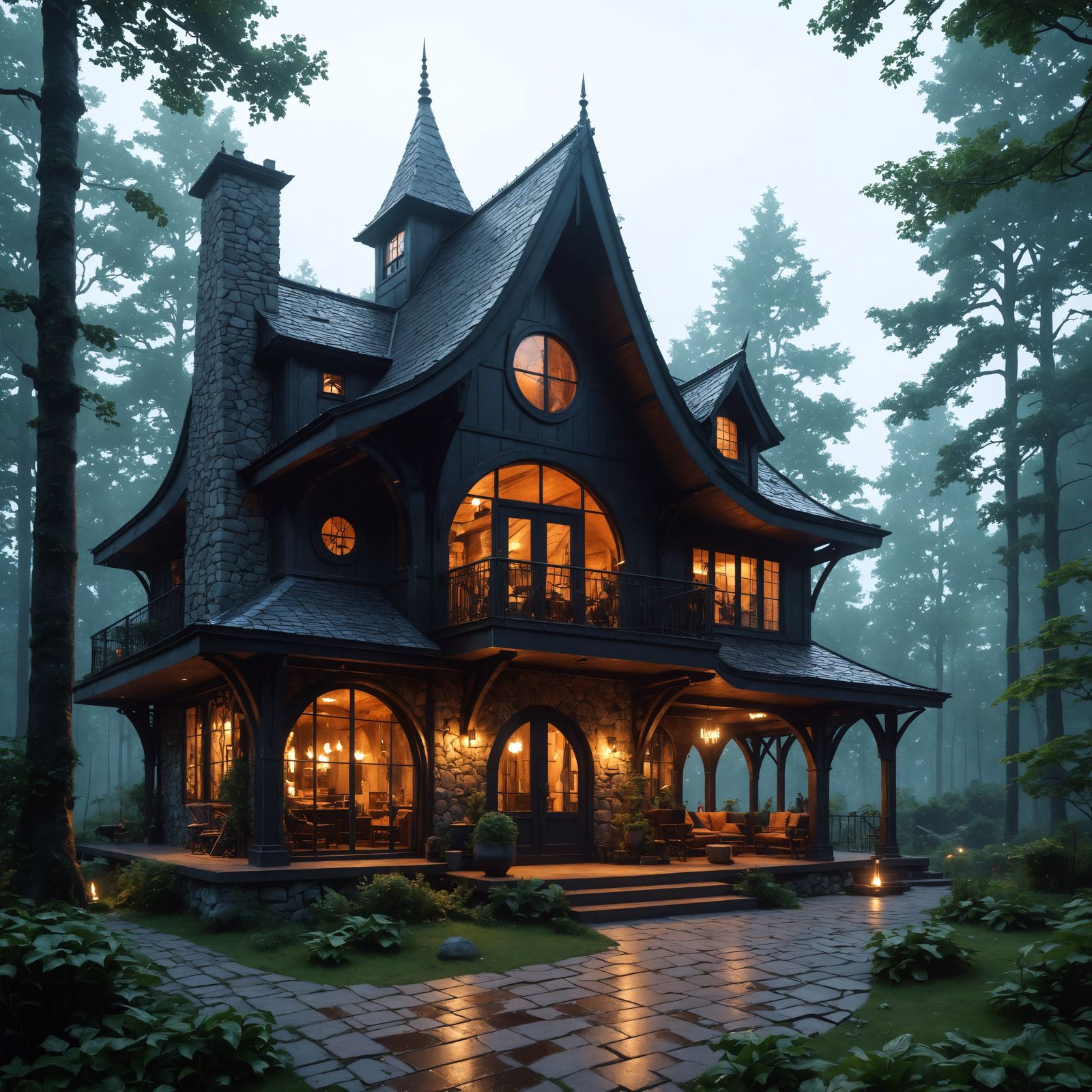 Modern Witch House: Steel, Glass, and Fantasy