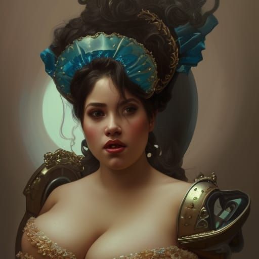 Orc Princesses at Baroque Royal Tea Party