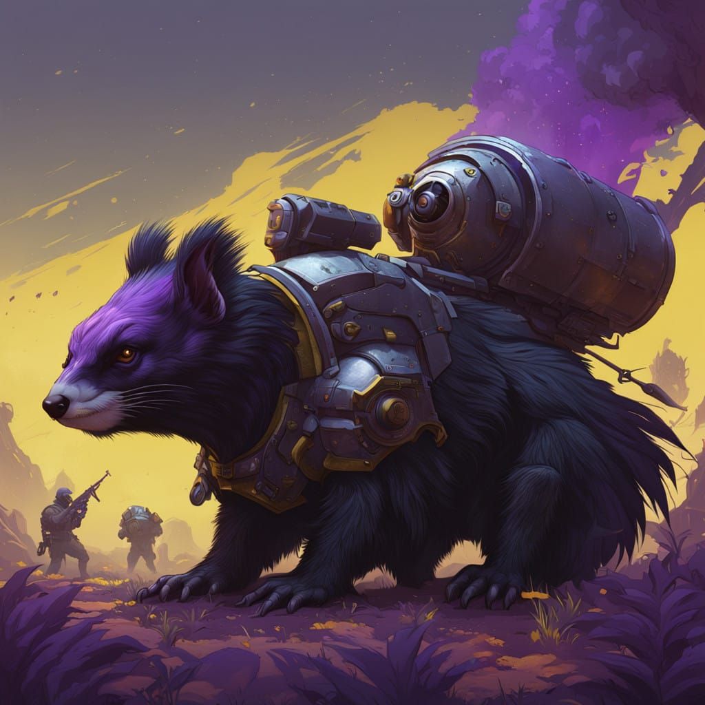 A military skunk.