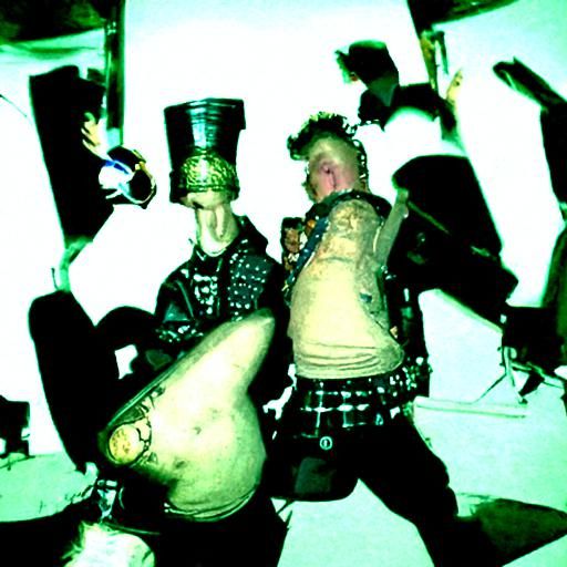 Punks Party in Renaissance Style