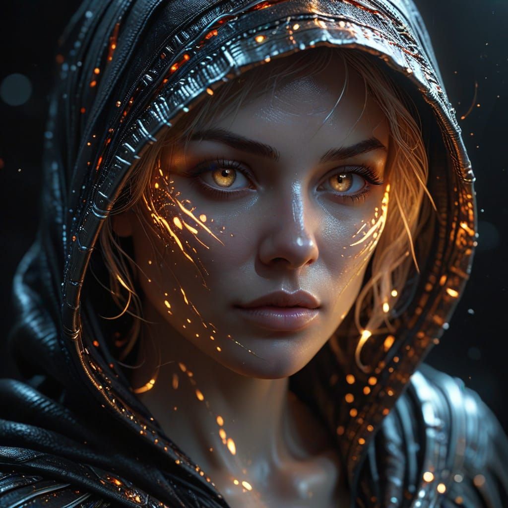 Golden tattoo