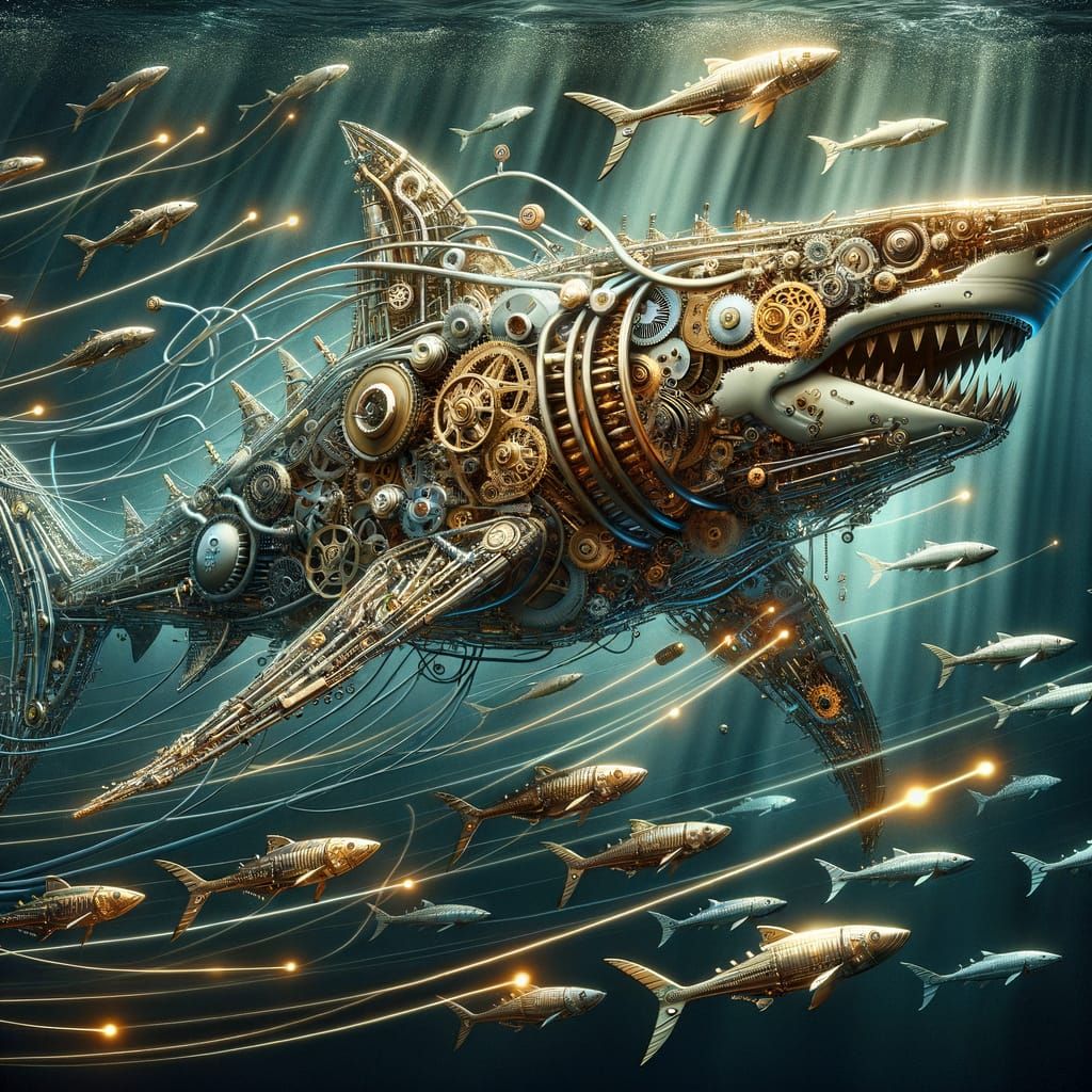 Steampunk Shark Unveiled in X-Ray Detail