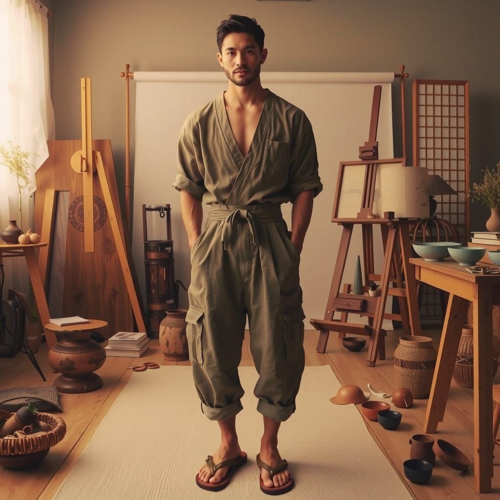 Elegance in Traditional Japanese Attire