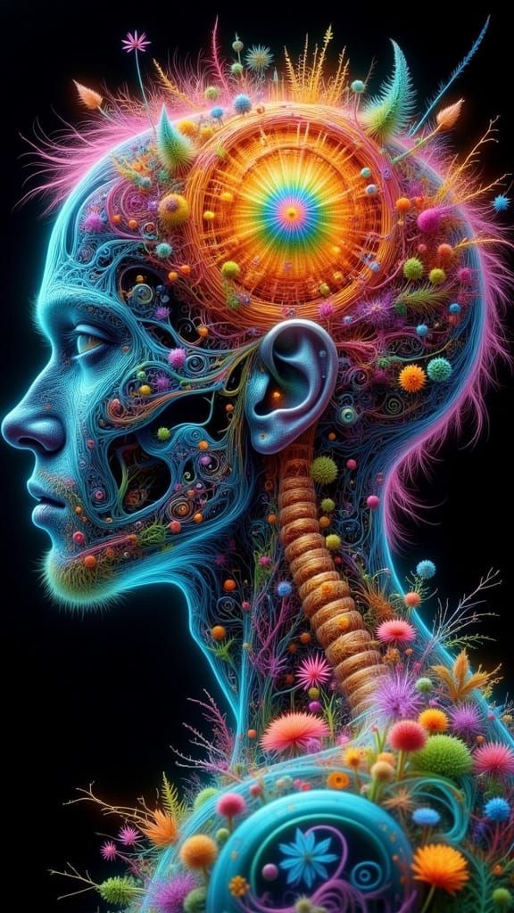 Fairy Punk Mindscape: A Surreal Biomechanical Concept