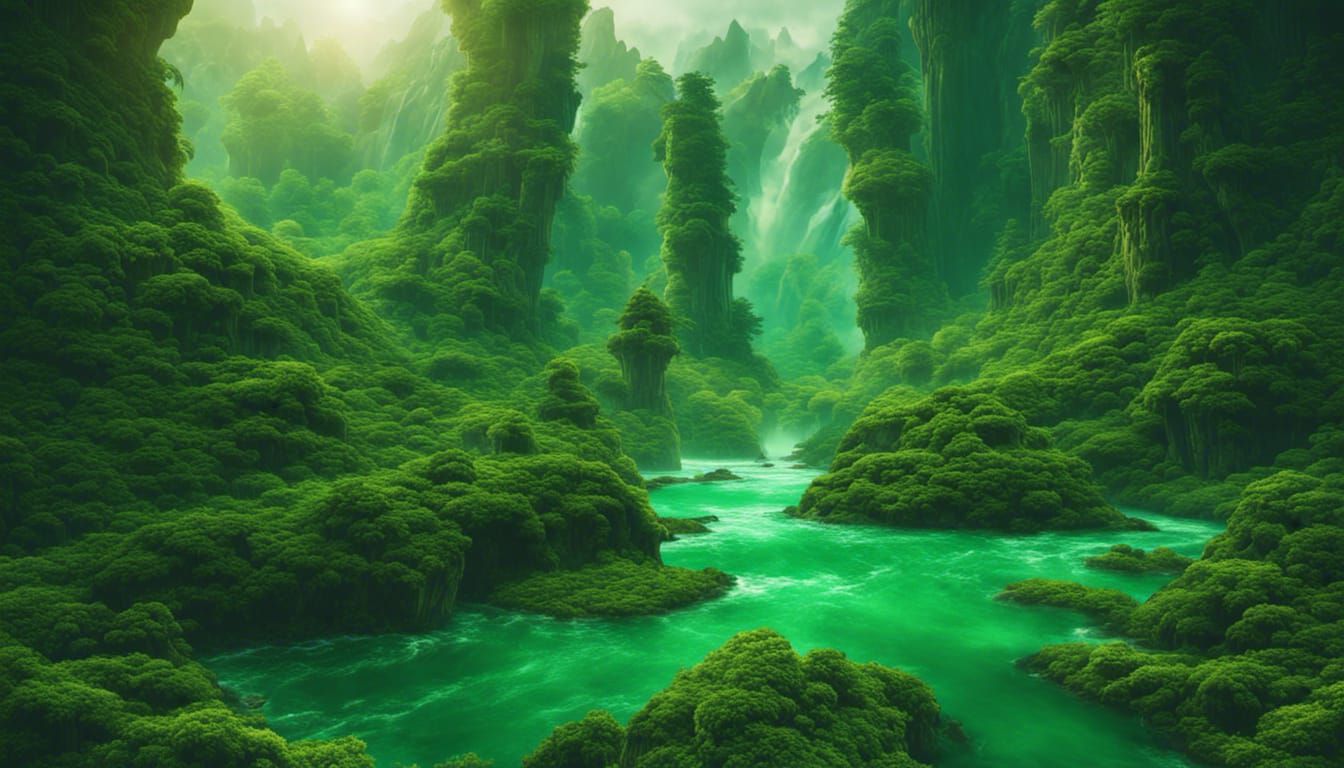 Green Energy Flow: Inner Power and Intuition