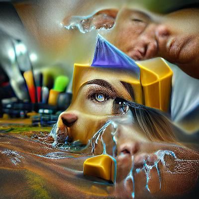 Detailed 3D Digital Painting Concept Art
