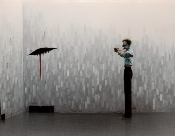 Dreamy Monster Portrait in Pop Art Style