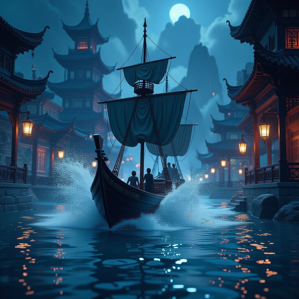 Fantastical Matte Painting Splash Screen