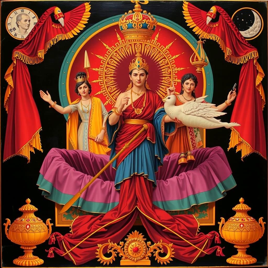 Hyperrealistic Masterpiece of Vivid Colors and Sharp Detail