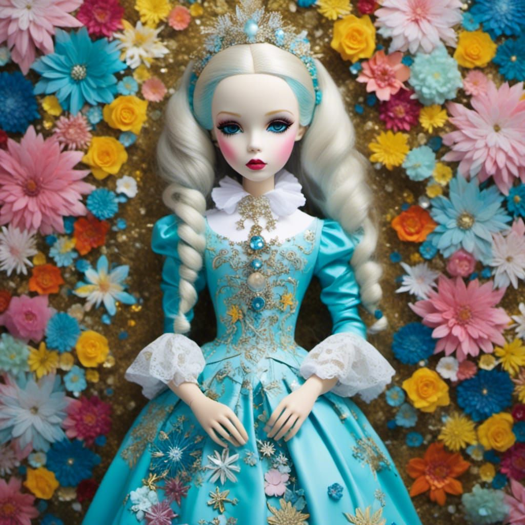 AI Generated Living Doll Image