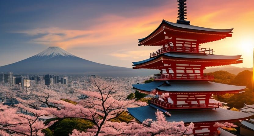 AI's Vision of Japan