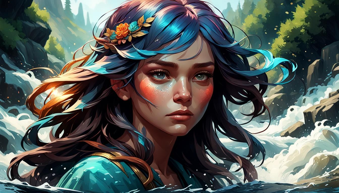 Hyperdetailed Portrait in Dynamic Lighting