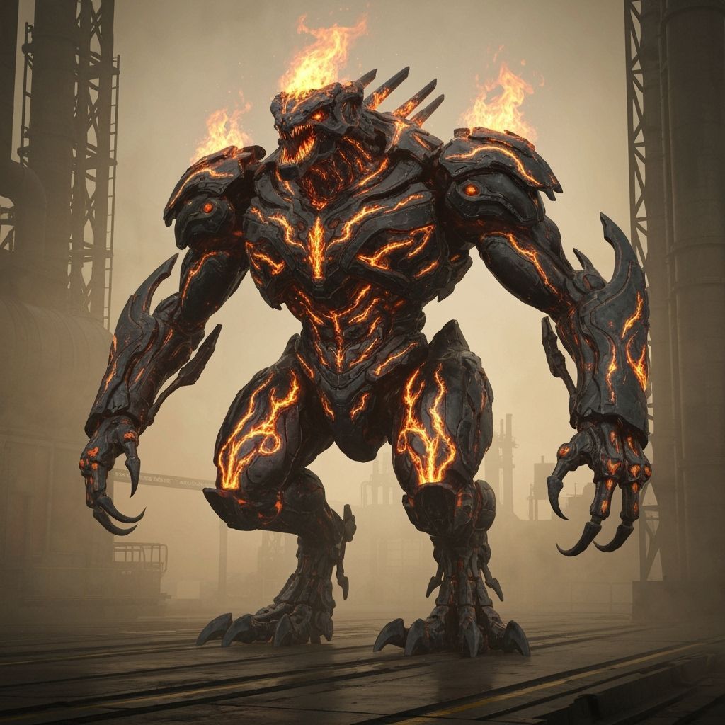 Infernorex: Fire-Fueled T-Rex Firetruck Neoformer