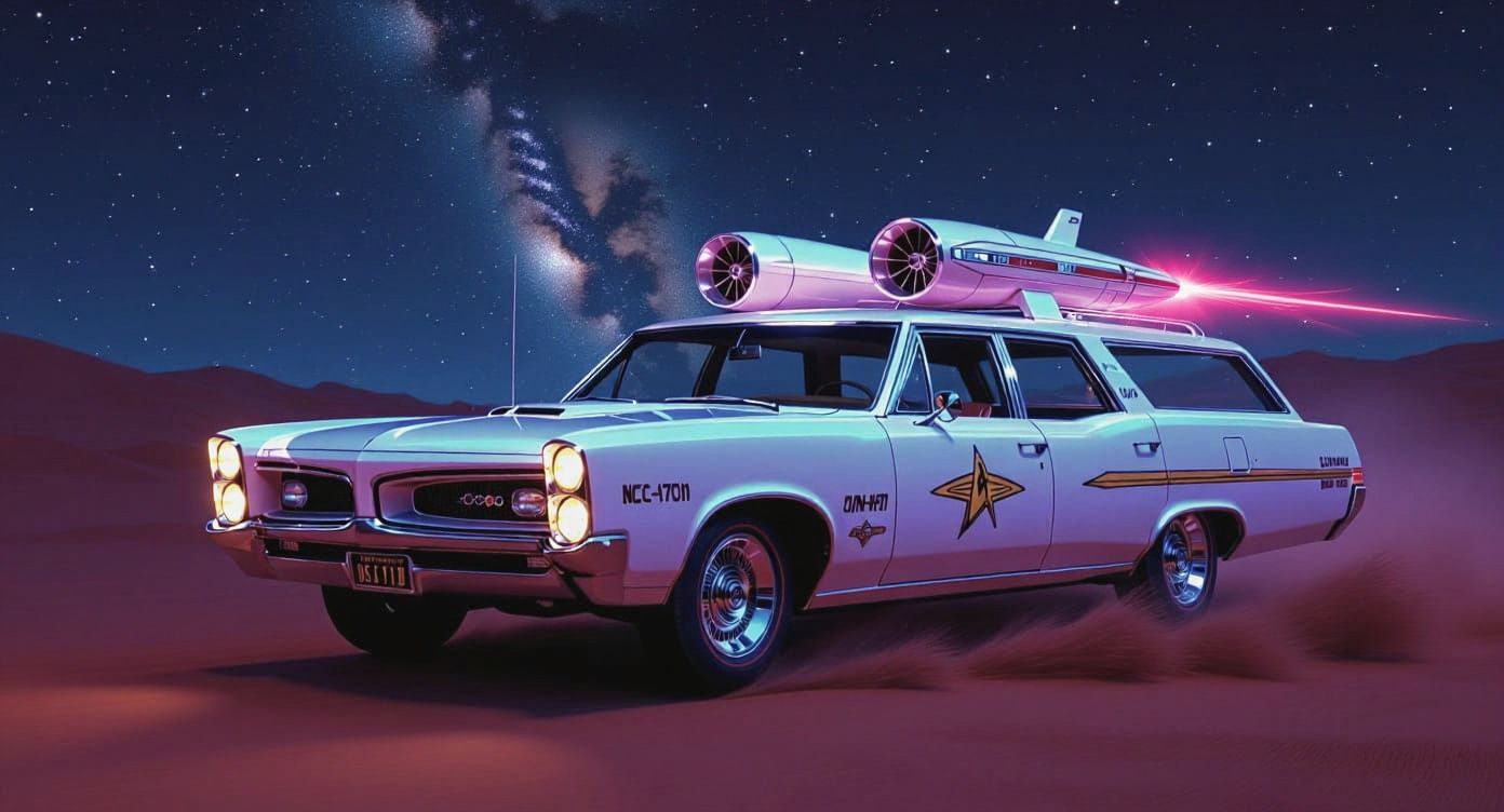 Star Trek Inspired Pontiac GTO Limousine Wagon