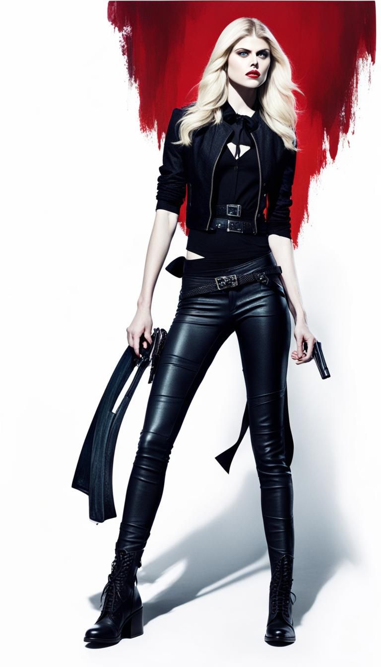 Alexandra Daddario as Vampire: The Masquerade Character