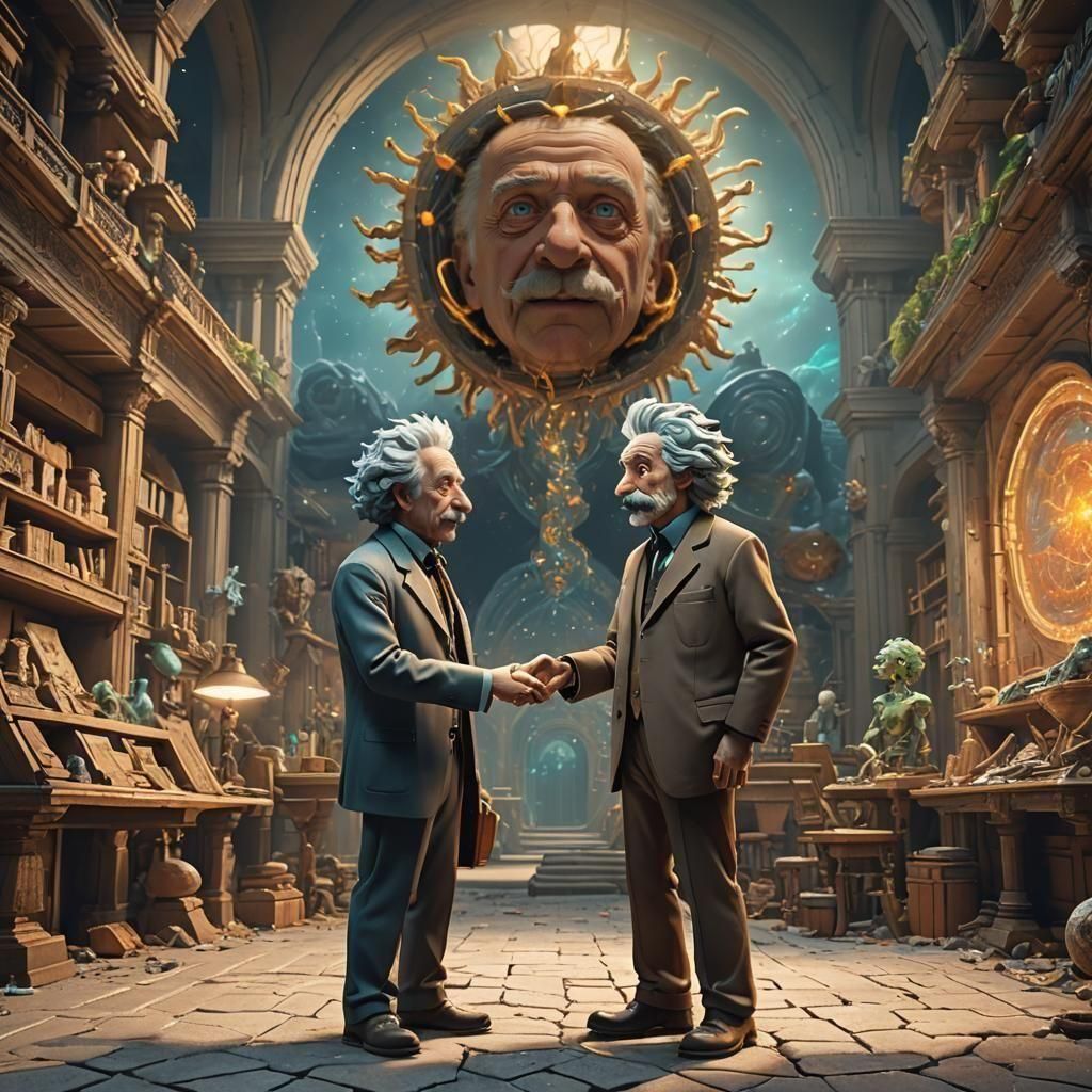 Einstein, Rick Sanchez, and Michelangelo: Detailed Digital A...