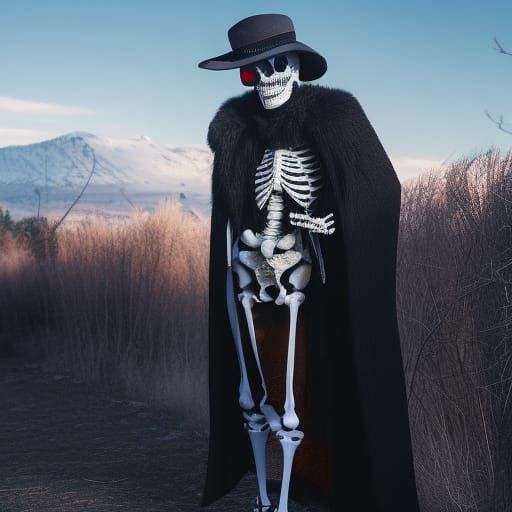 Skeletons Generated by AI