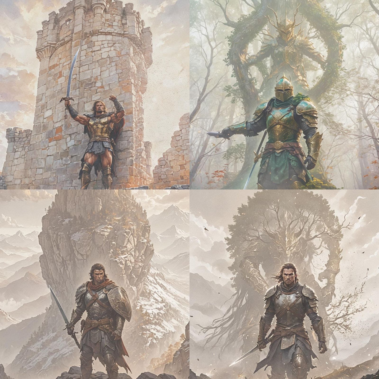 Fansay Male Warrior Image