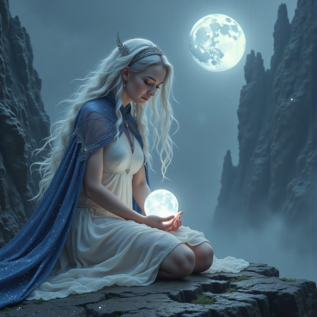 Ethereal Lunar Guardian in Starlight Cloak