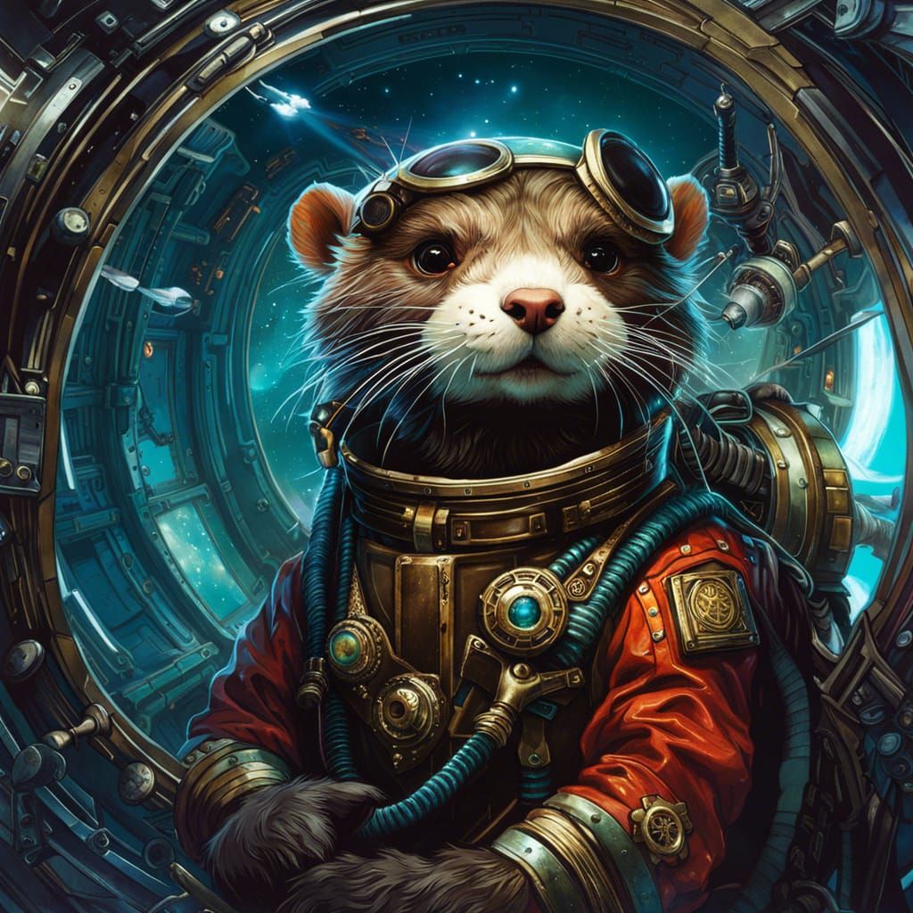 Tater, the Otterspace pirate