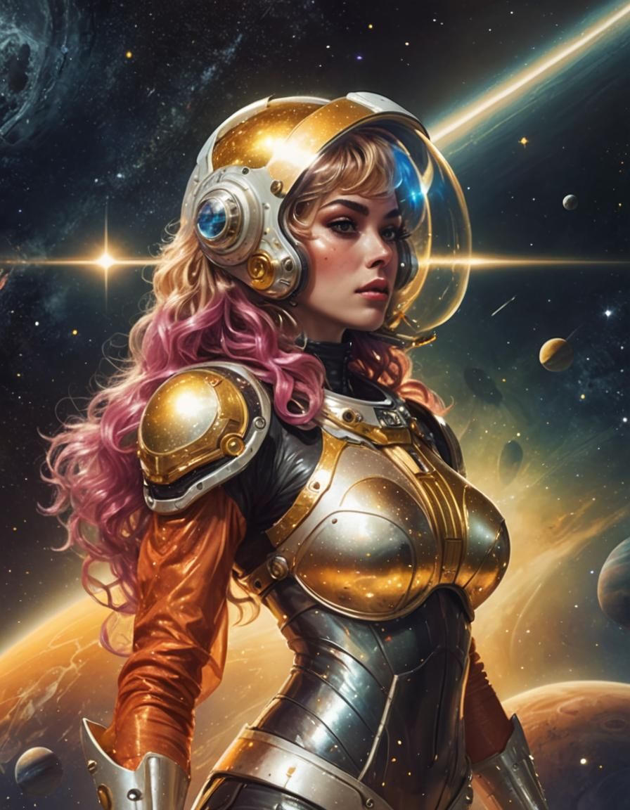 Solarpunk Space Opera: Barbarella in Saturn's Rings