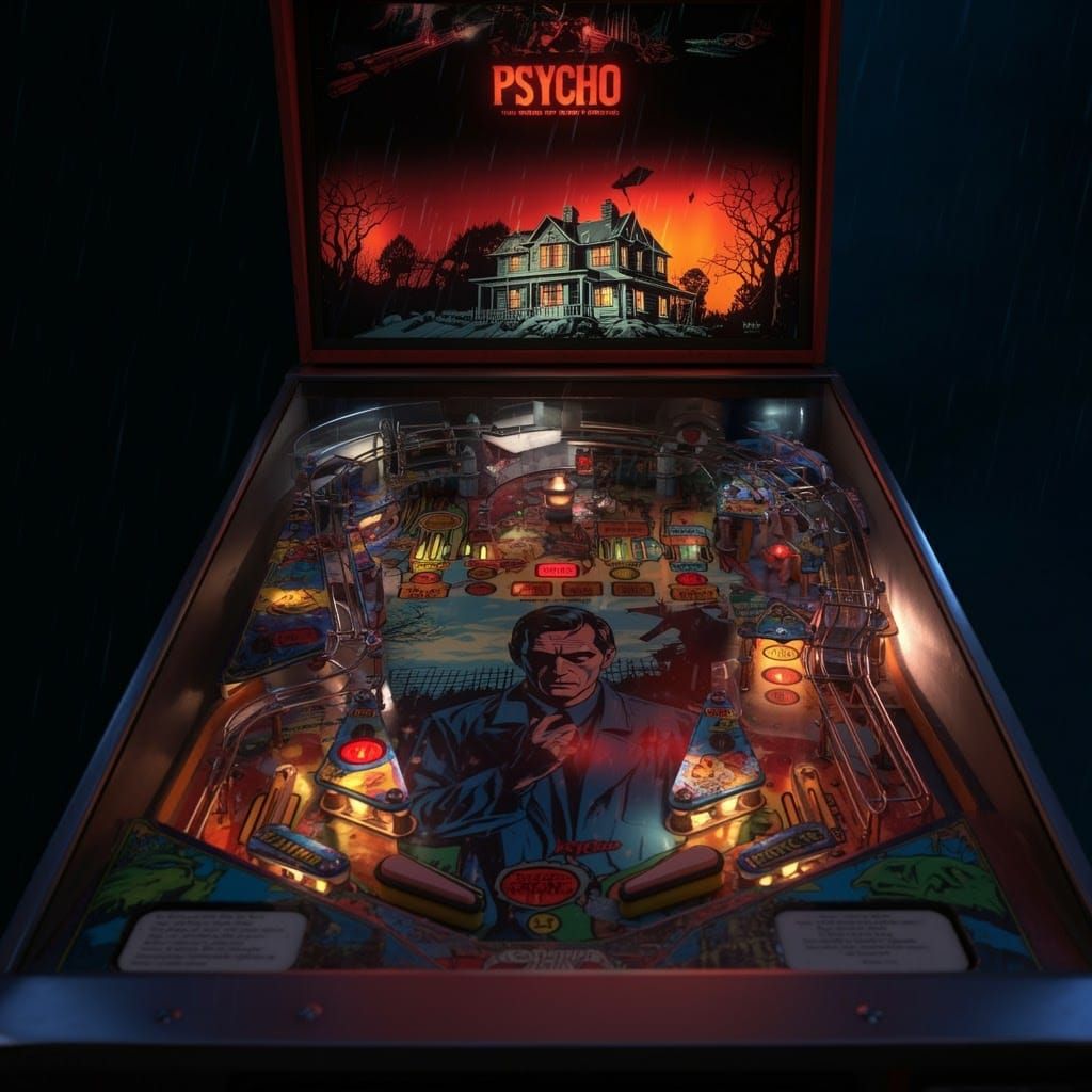 Psycho Pinball: 1980s Arcade Horror Machine