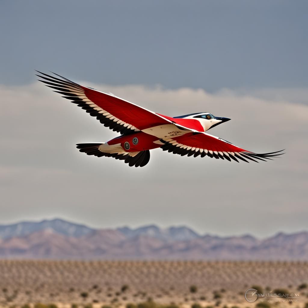 Thunderbird in Flight: Southwest-Style Art