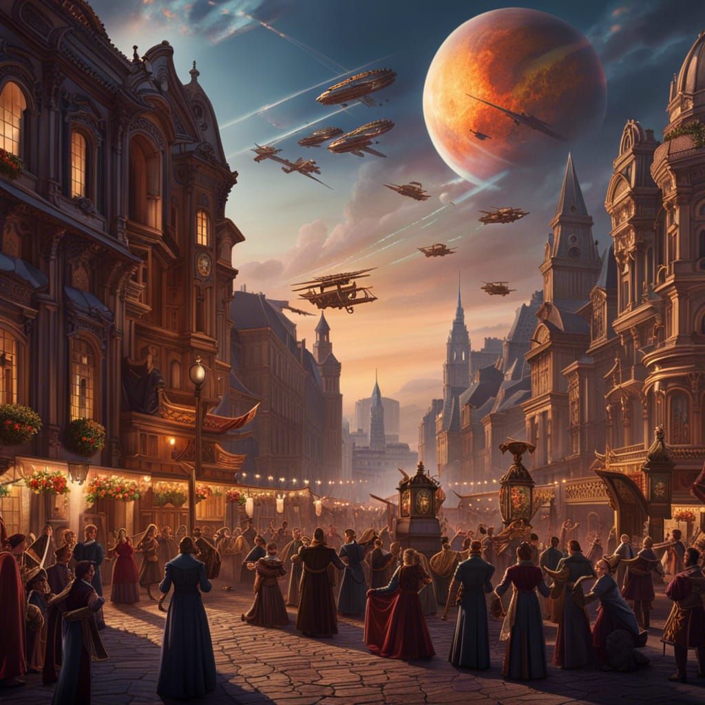 ''Last Waltz of Earth: A Dance Amidst Desolation''