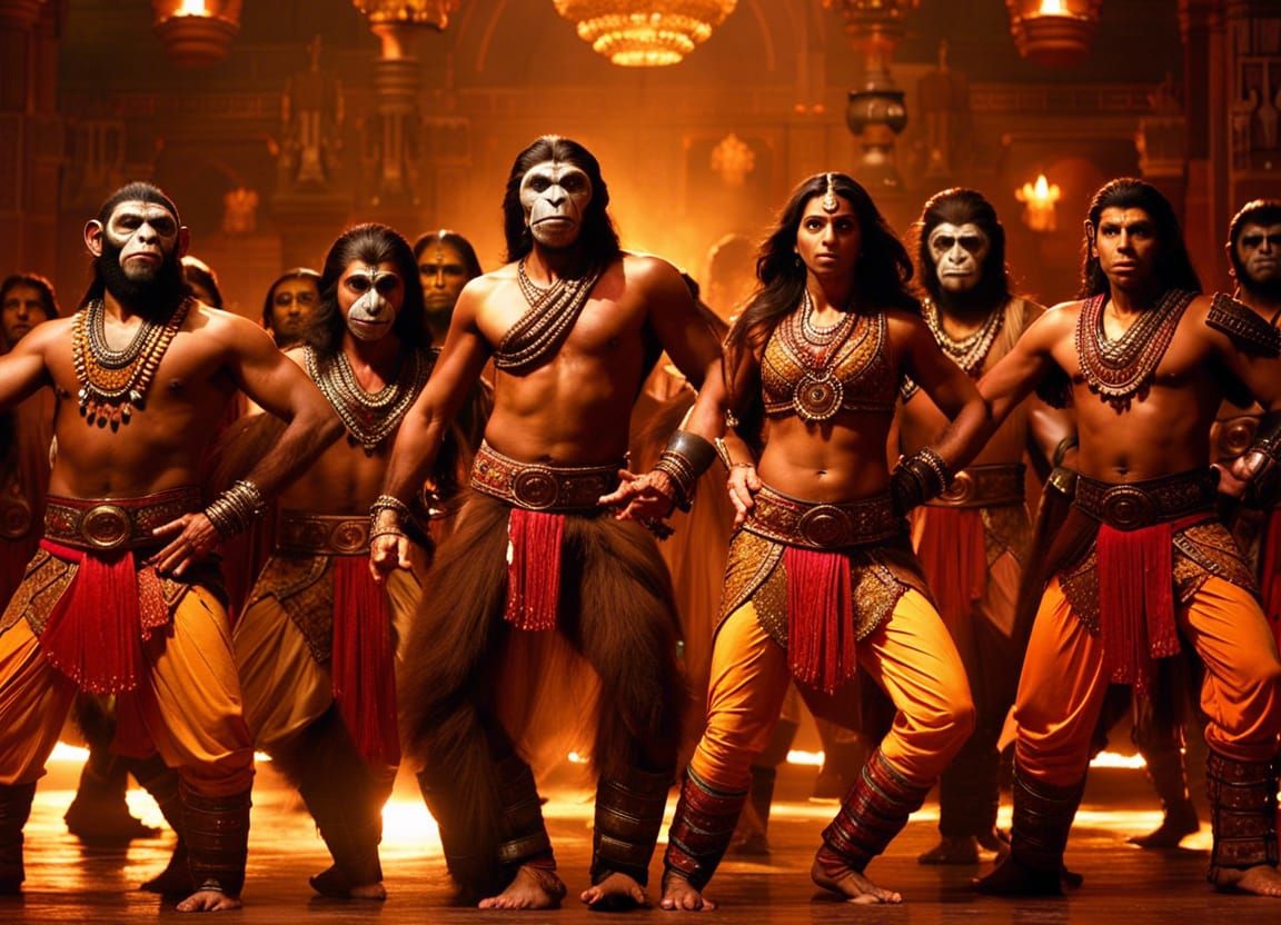 Planet of the Apes: Bollywood Musical Dance