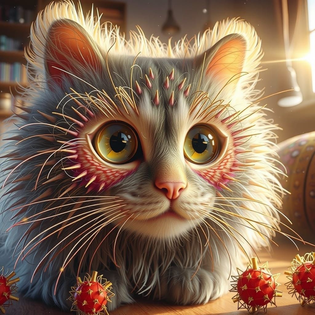 Rambutan Cat