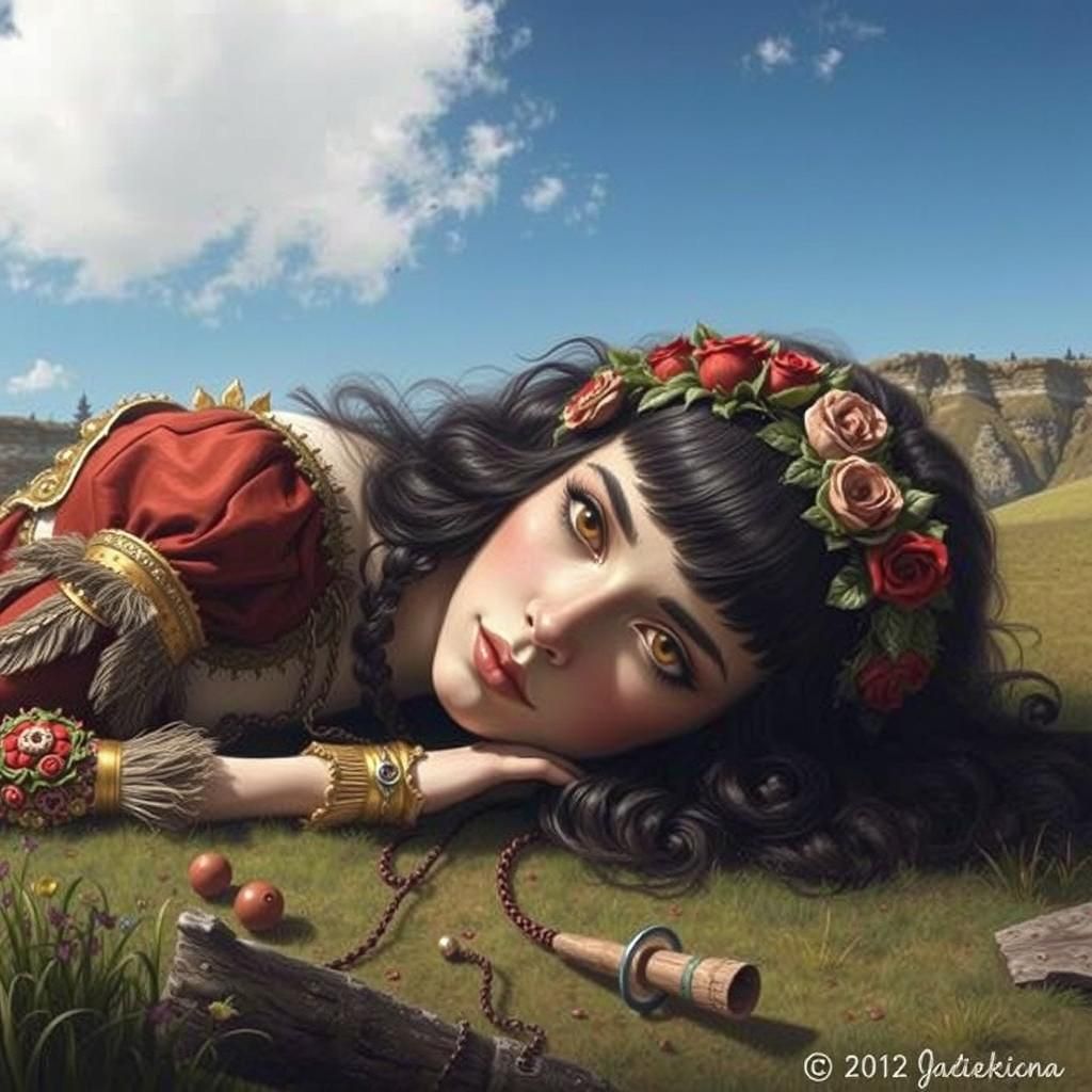 Abstract Surreal Image Generated by AI