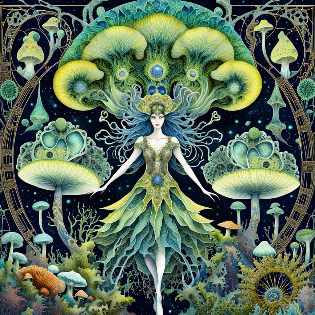 Fungi Girl 16863