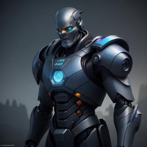 Detailed Sci-Fi Mech in Cinematic 3D Render